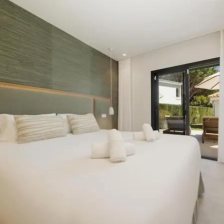 Mediterranean Villa, On One Floor, With Private Heated Pool, Large Garden And Terrace And Close To The Sea, In *